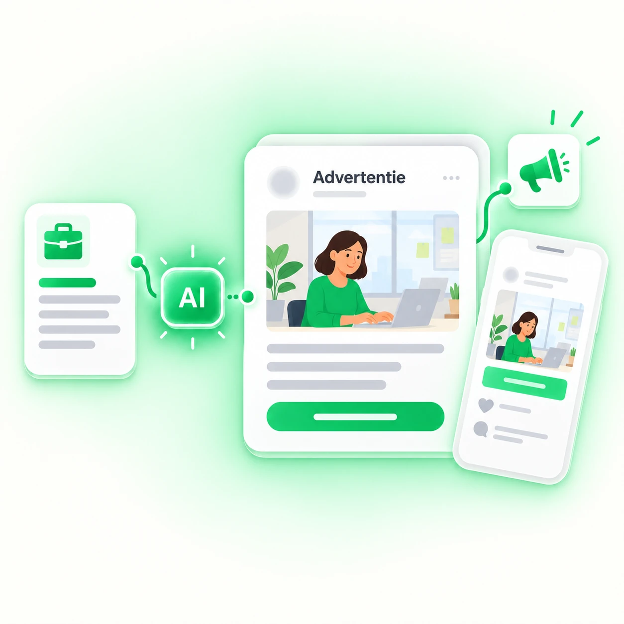 Advertentieteksten schrijven met AI