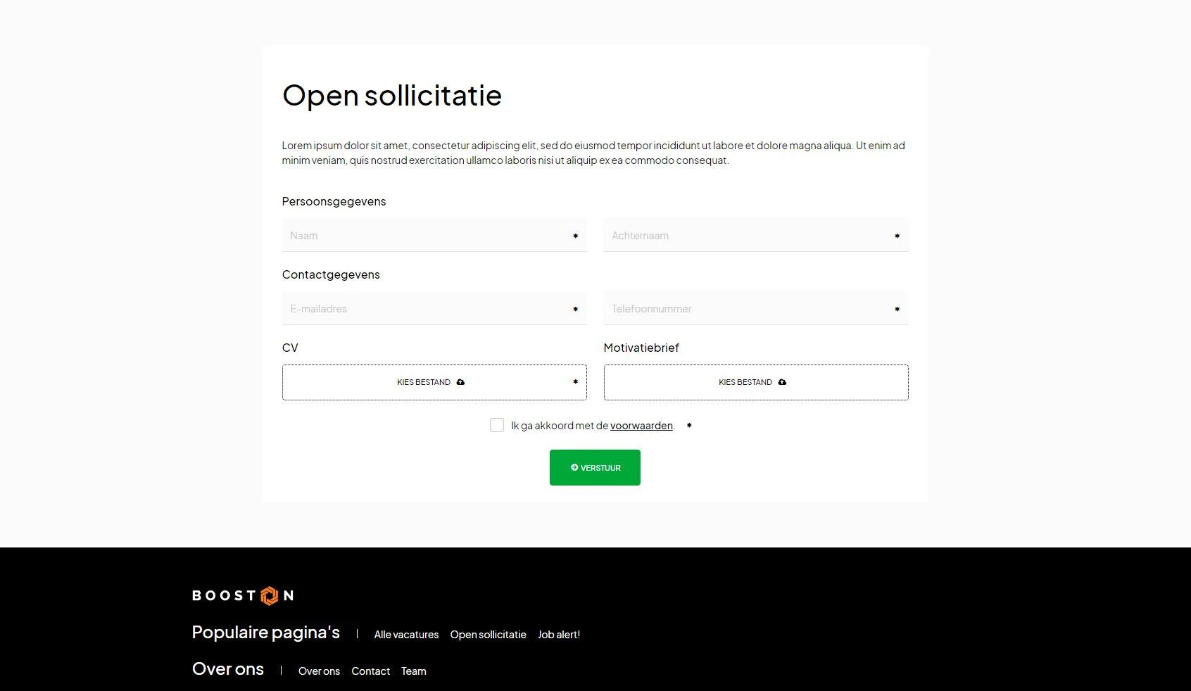 voorbeeld grijze achtergrond