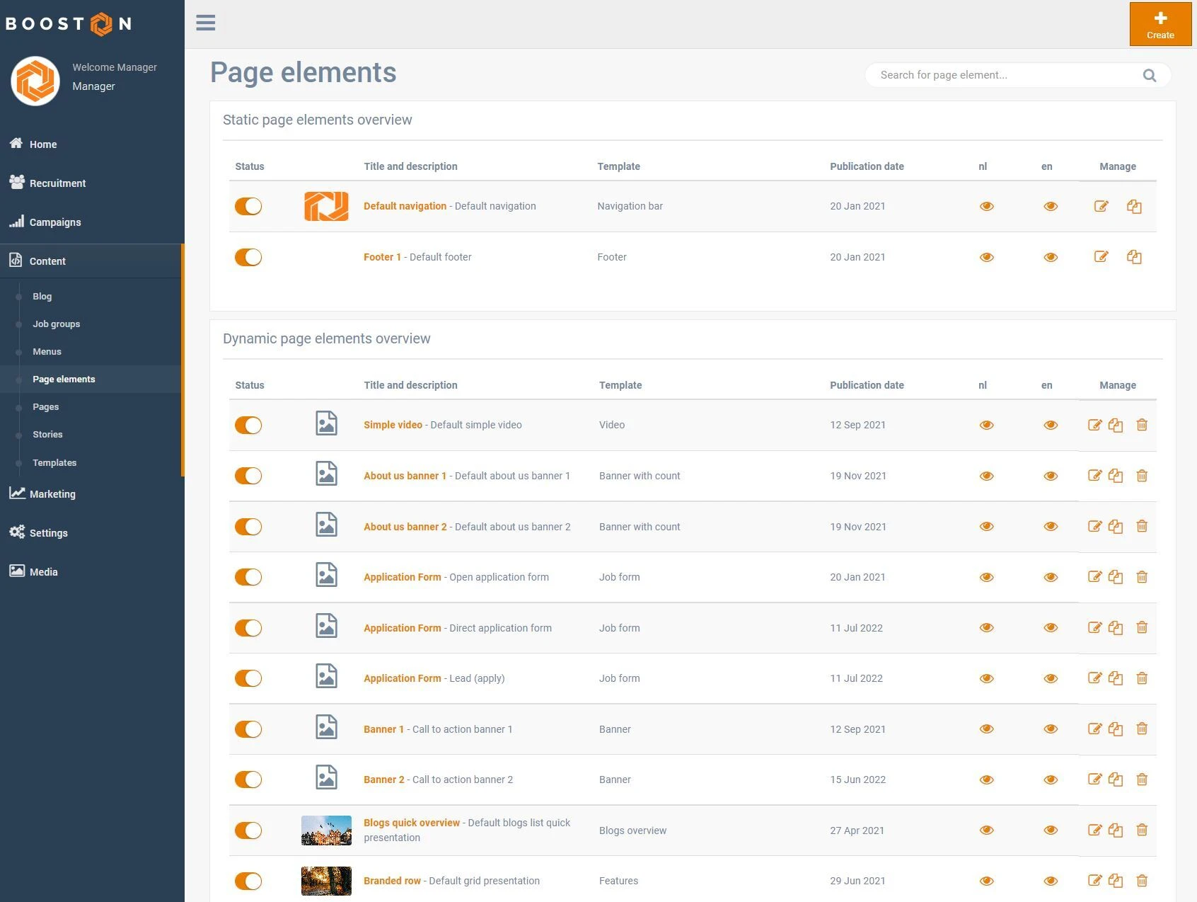 controleren van pagina elementen
