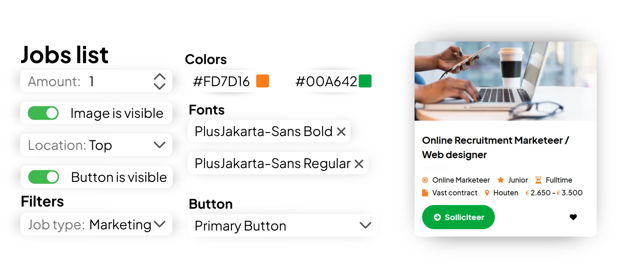 Pas gemakkelijk je website en elementen aan zonder website bouw kennis