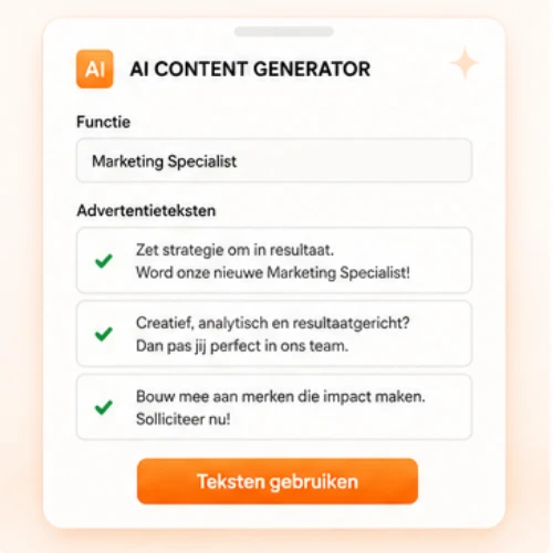 Content genereren