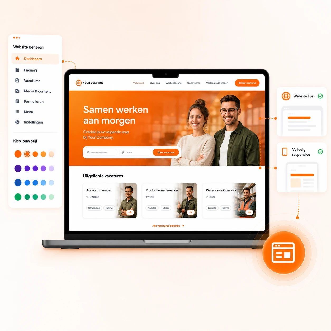 Recruitment website